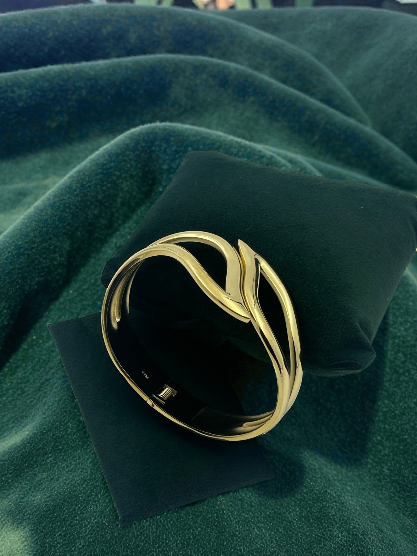 Infinity Wave Luxe Cuff Bracelet