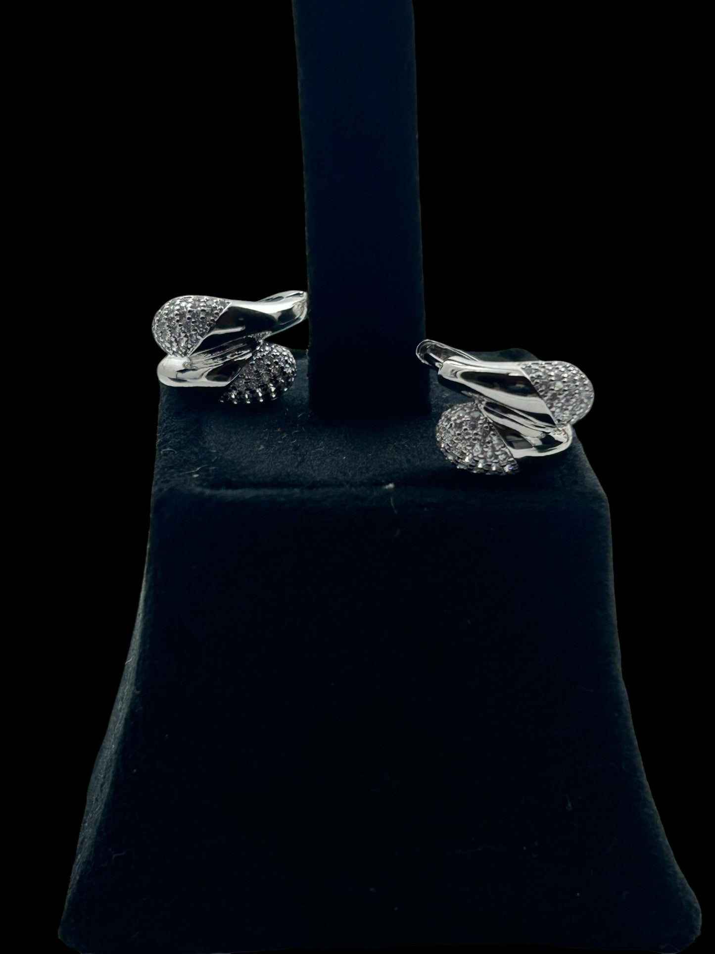 Luna Twist Spark Earrings