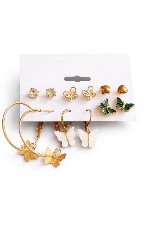 Flutter Essentials Earring Combo Set
