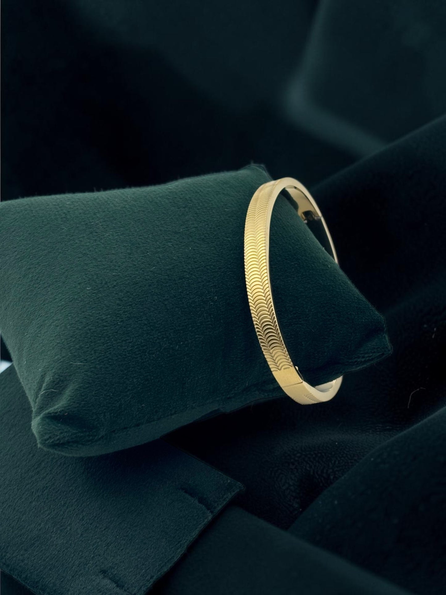 Golden Weave Cuff