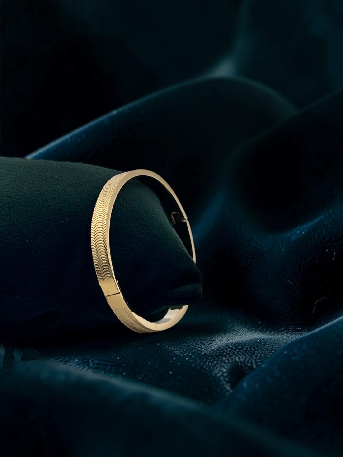 Golden Weave Cuff