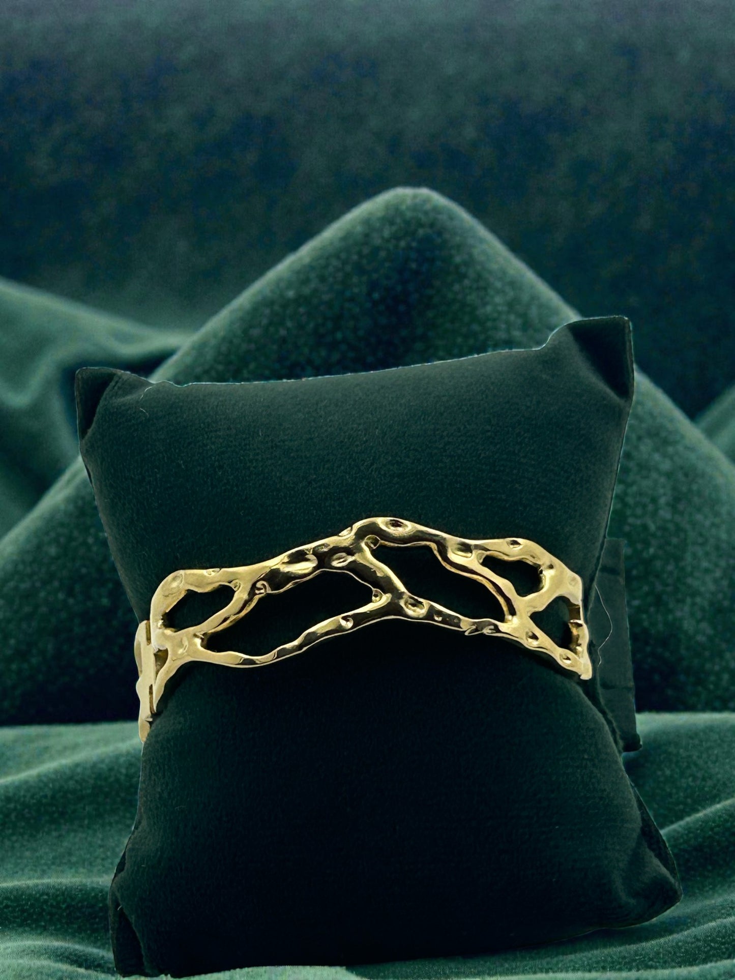 Molten Luxe Statement Cuff Bracelet