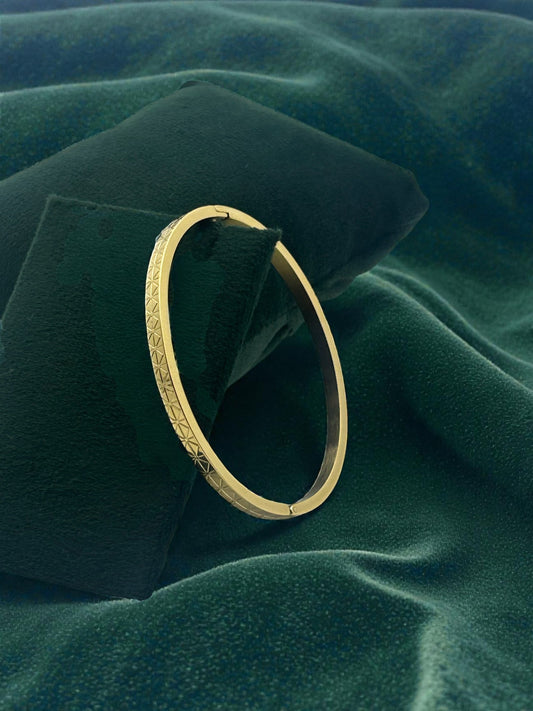 Golden Mosaic Cuff