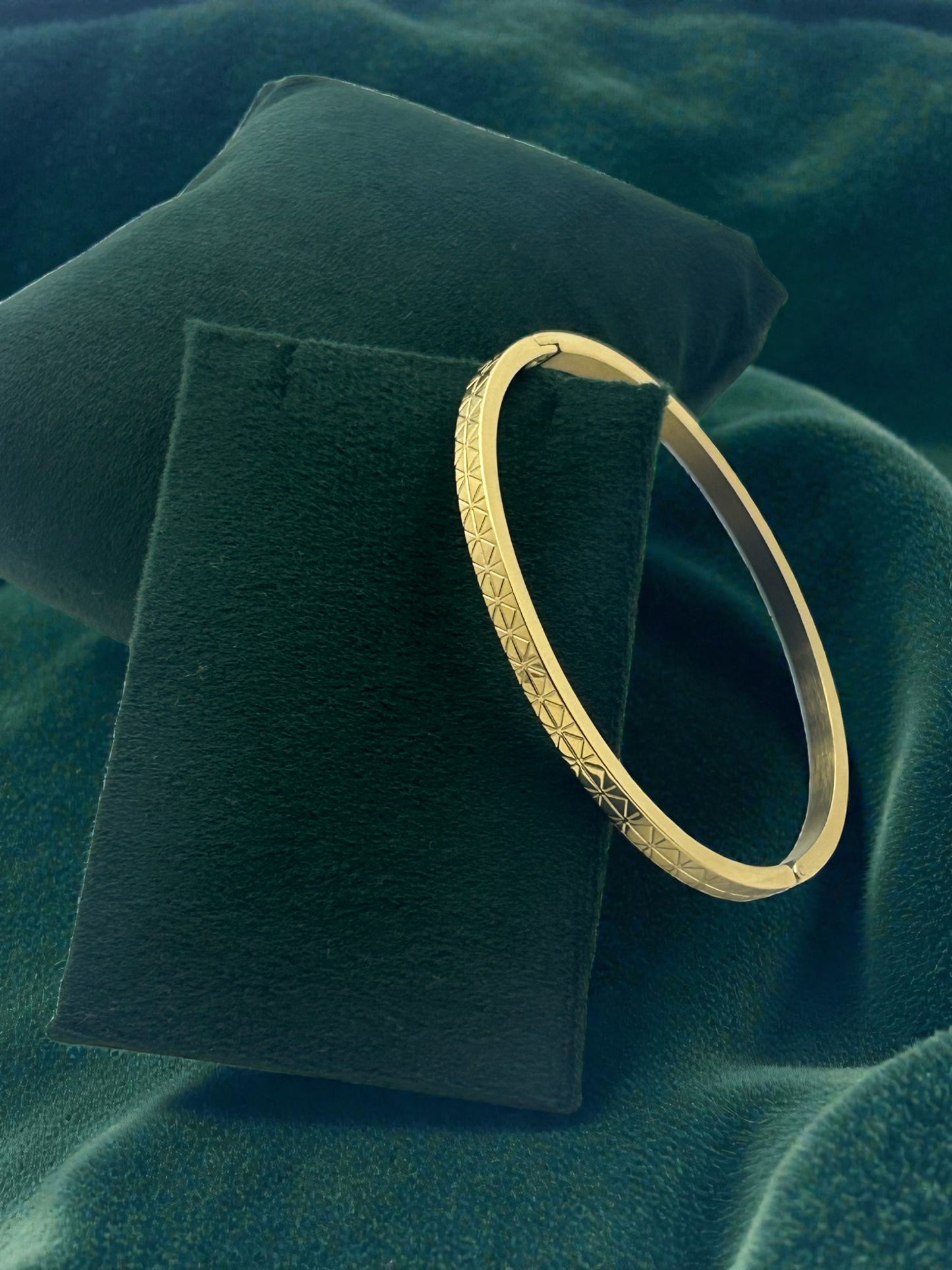 Golden Mosaic Cuff