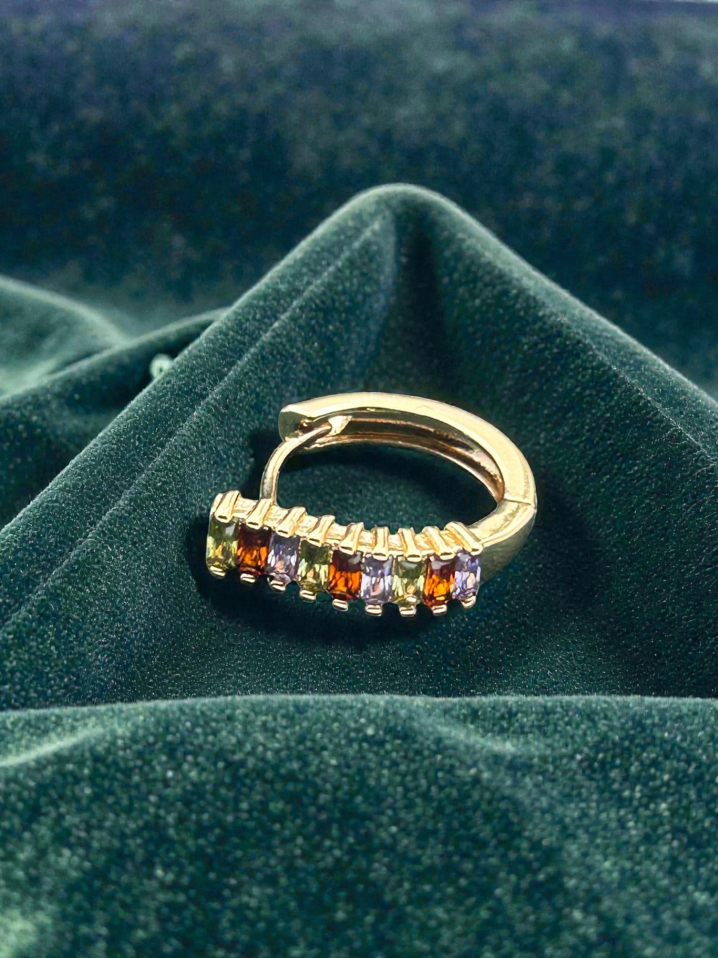 Trendy Golden Hoops