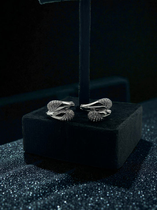 Luna Twist Spark Earrings