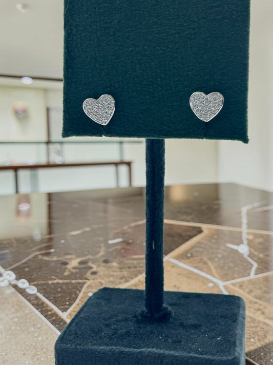 Amour Heart Studs