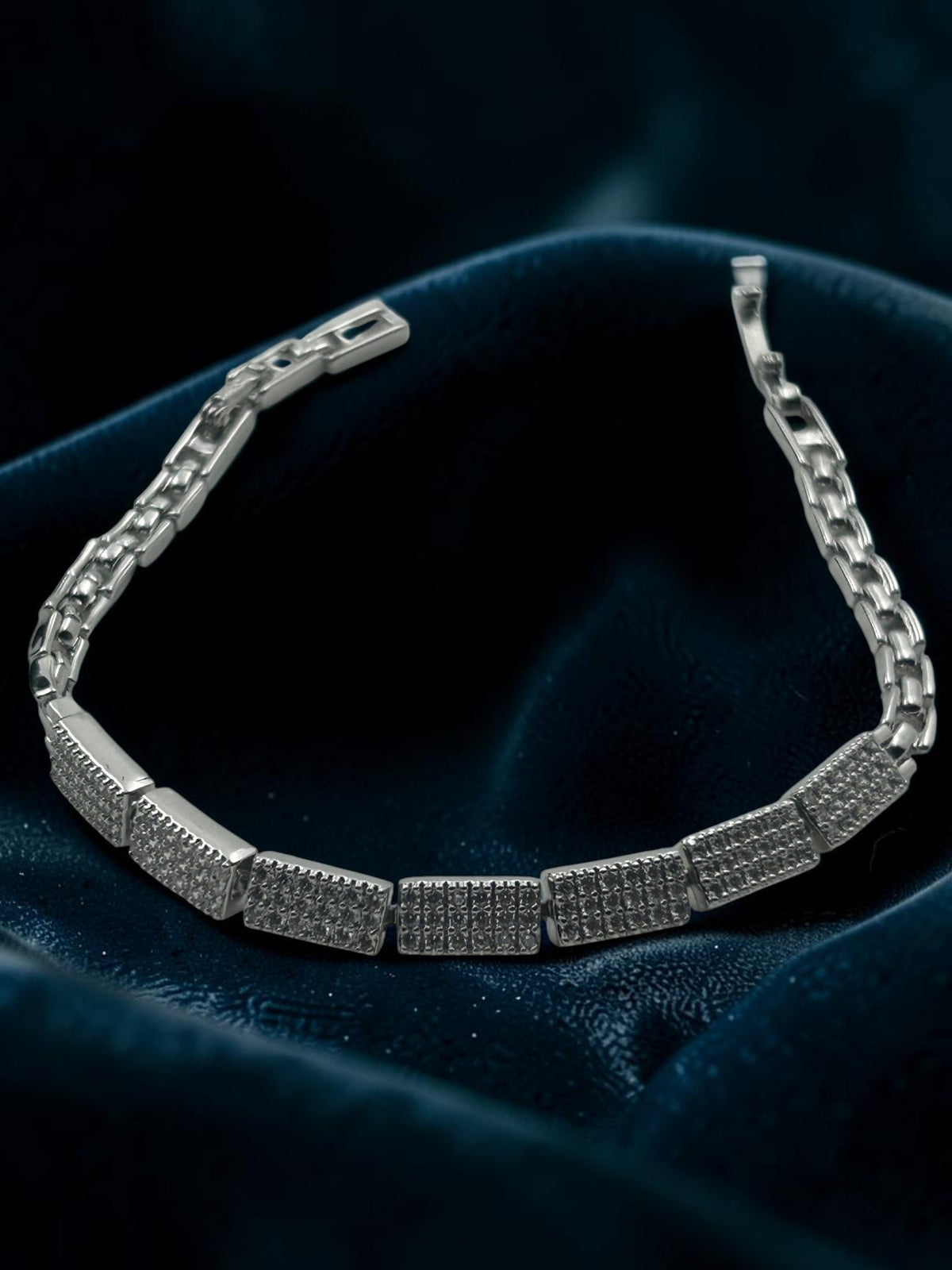 Celeste Luxe AD Link Tennis Bracelet