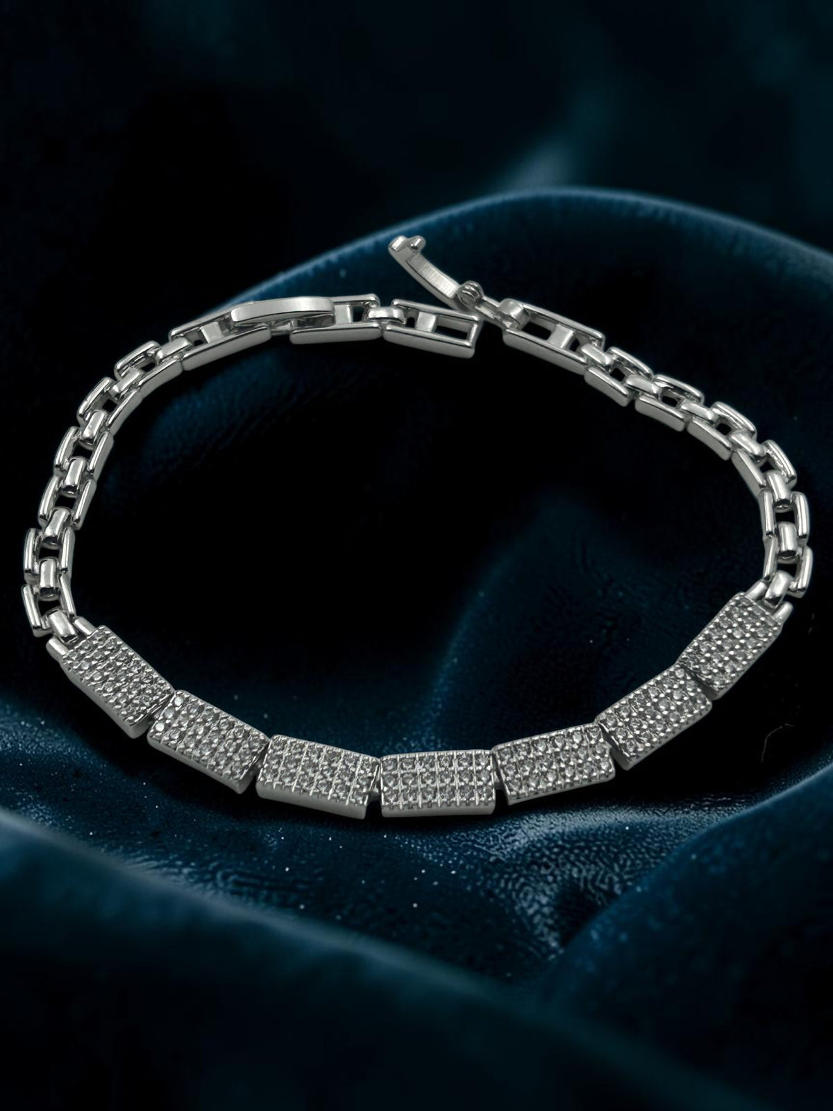Celeste Luxe AD Link Tennis Bracelet