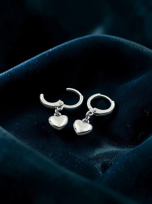 Hanging Heart Hoops