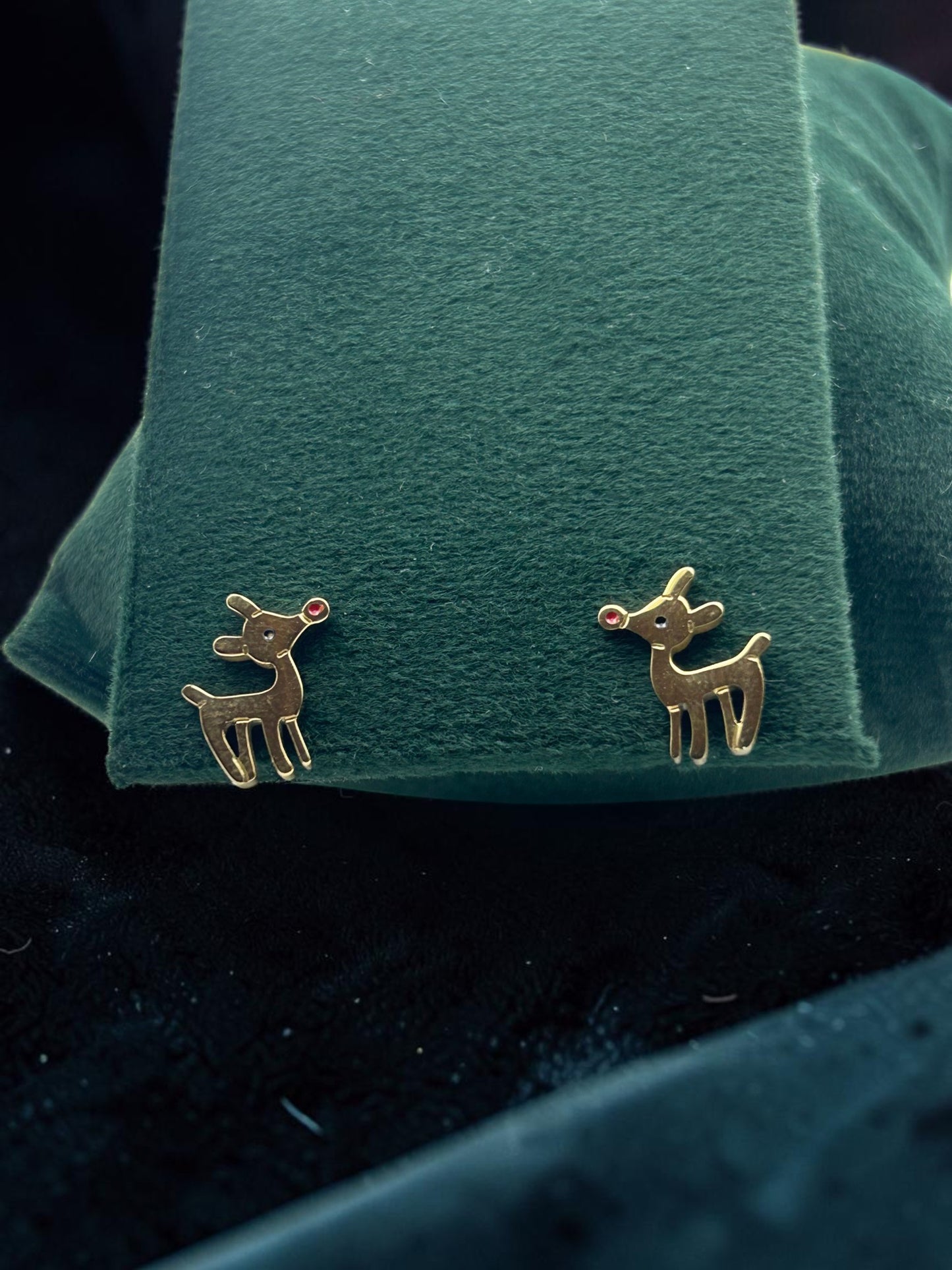 Golden Deer Studs
