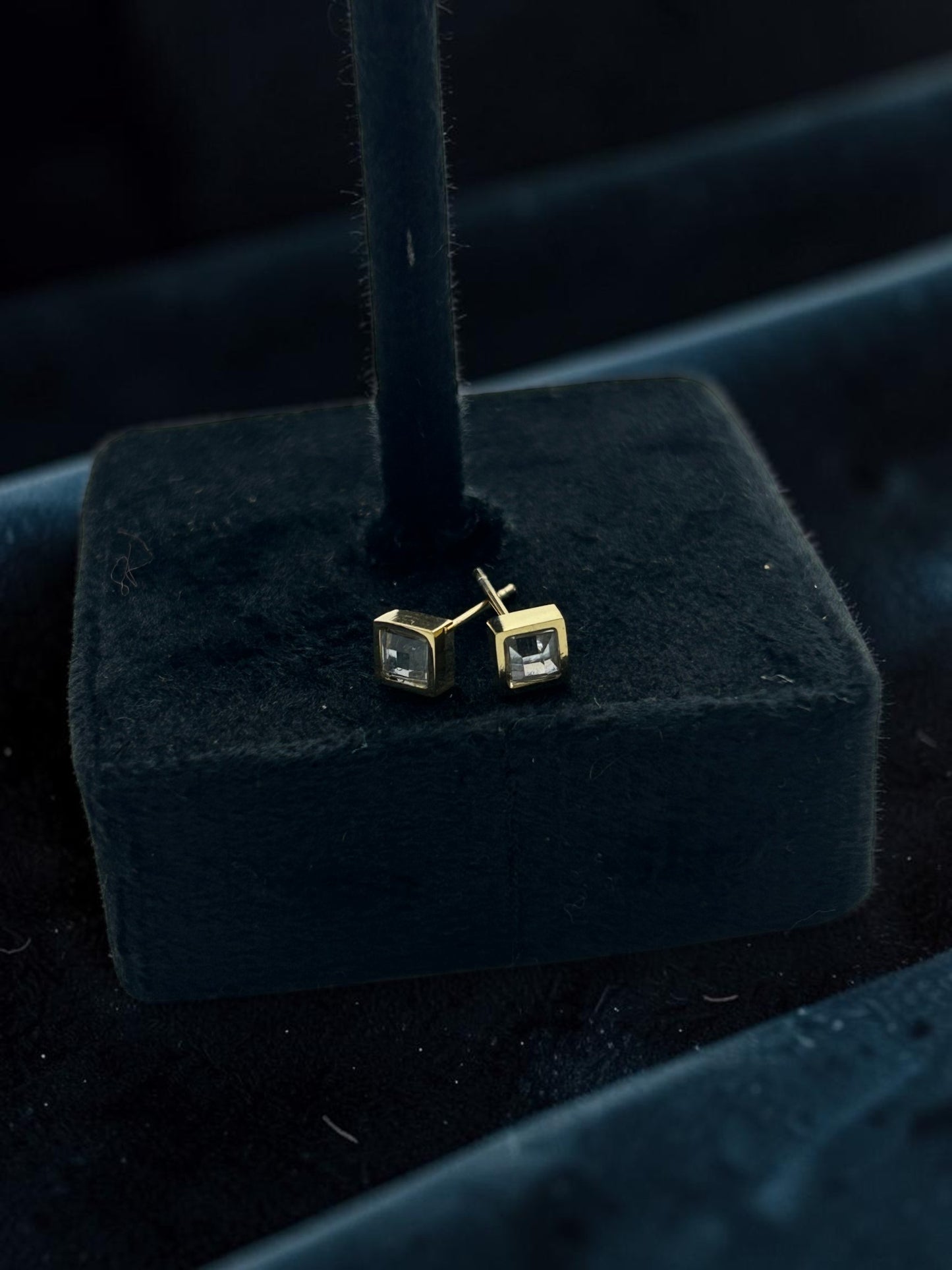 Crystal Frame Studs