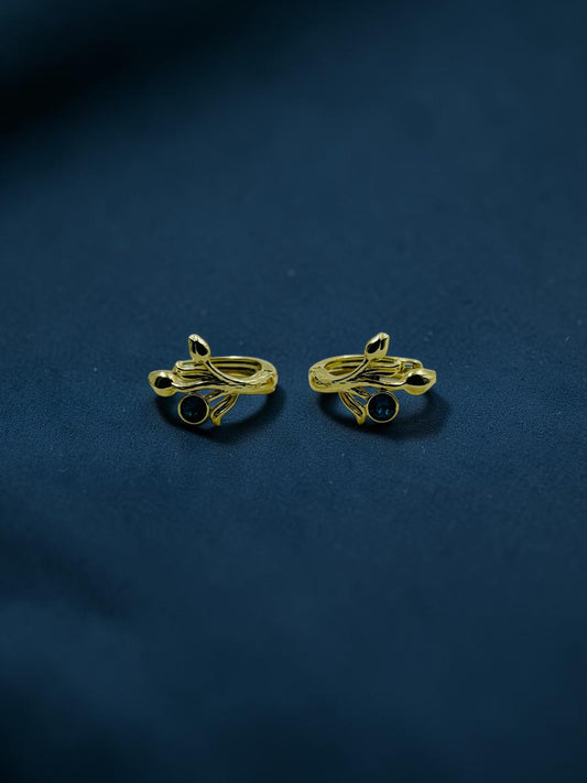 Midnight Vine Bali Earrings