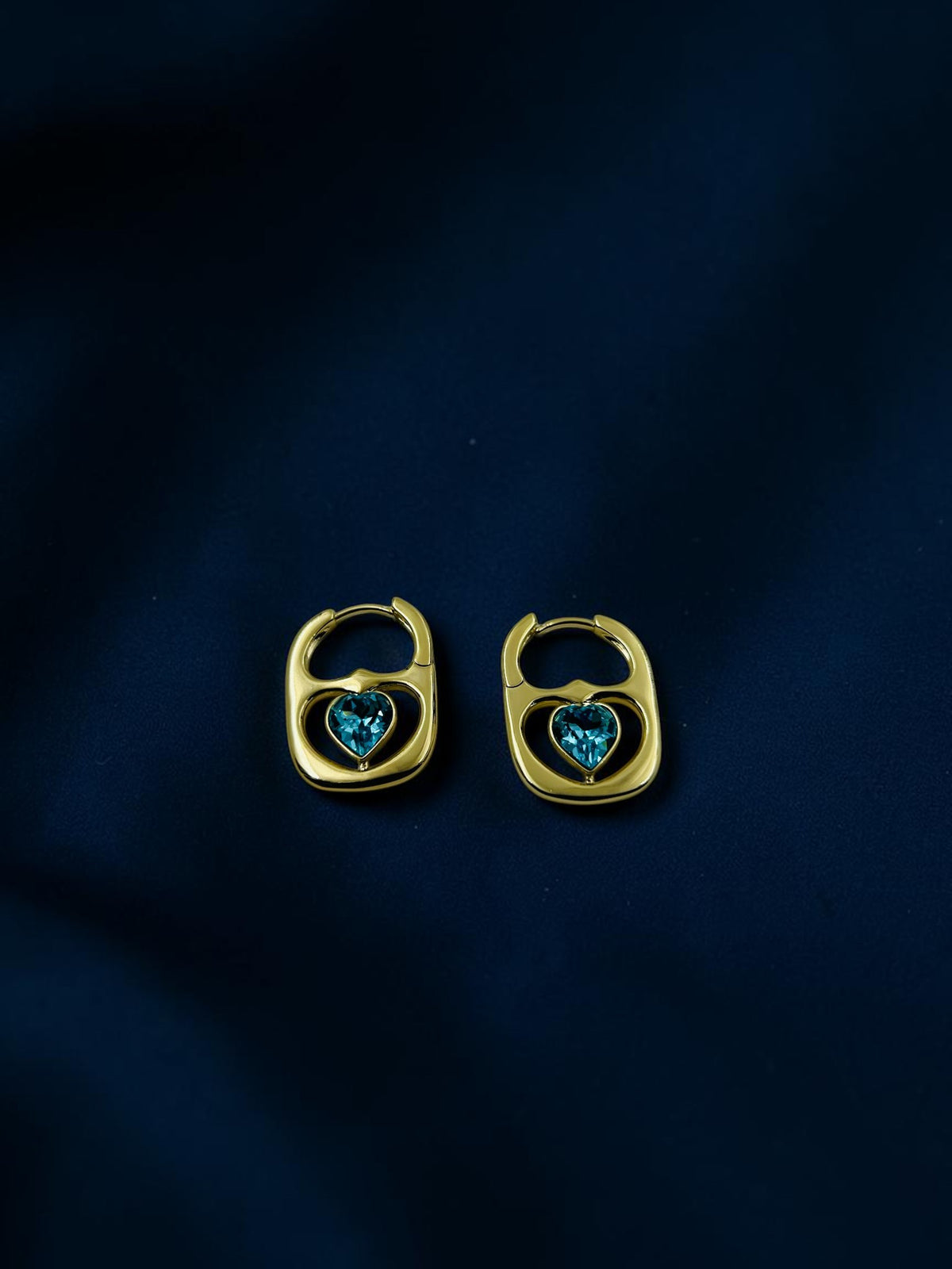 Sky Love Lock Earrings