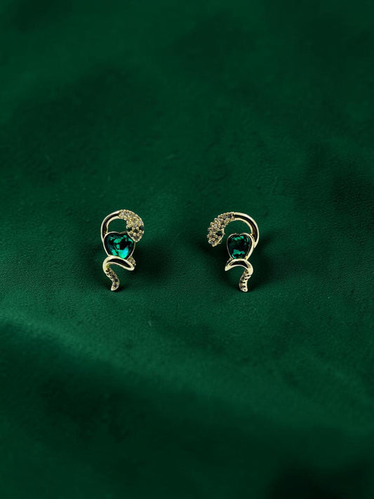 Emerald vasuki Earrings