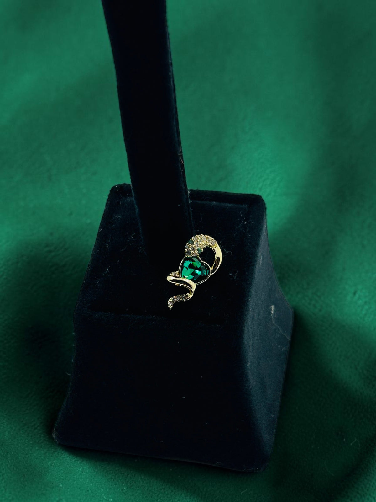 Emerald vasuki Earrings