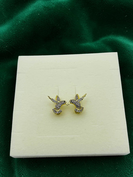 Sunheri Chidiya bali earrings