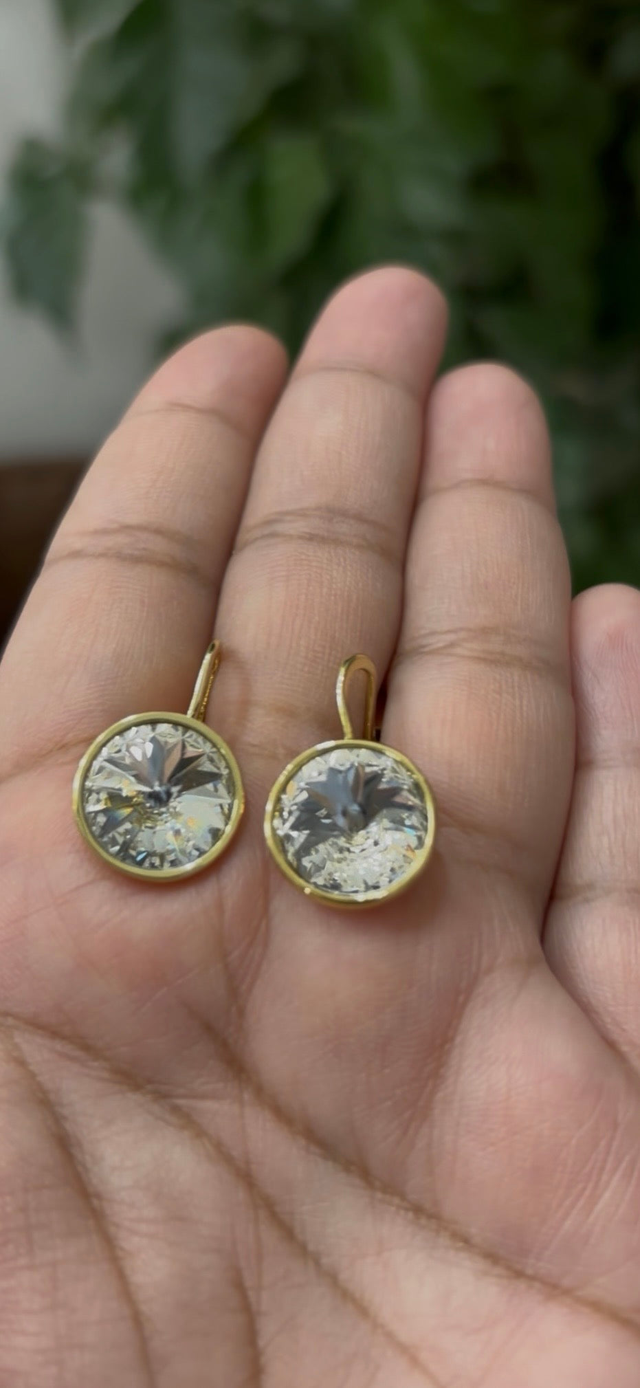 Radiance Crystal Earrings – Clear Crystal