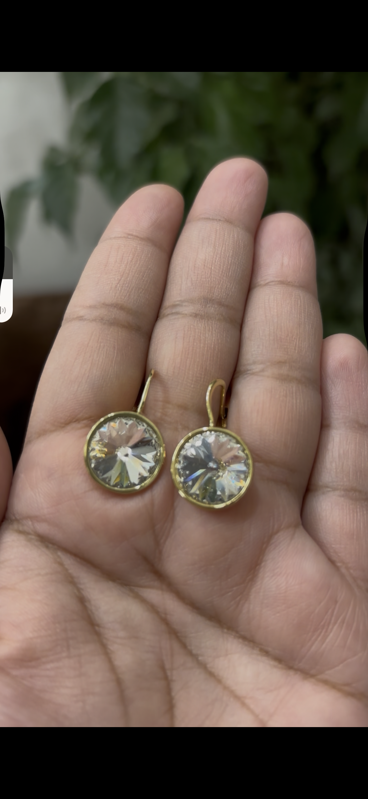 Radiance Crystal Earrings – Clear Crystal