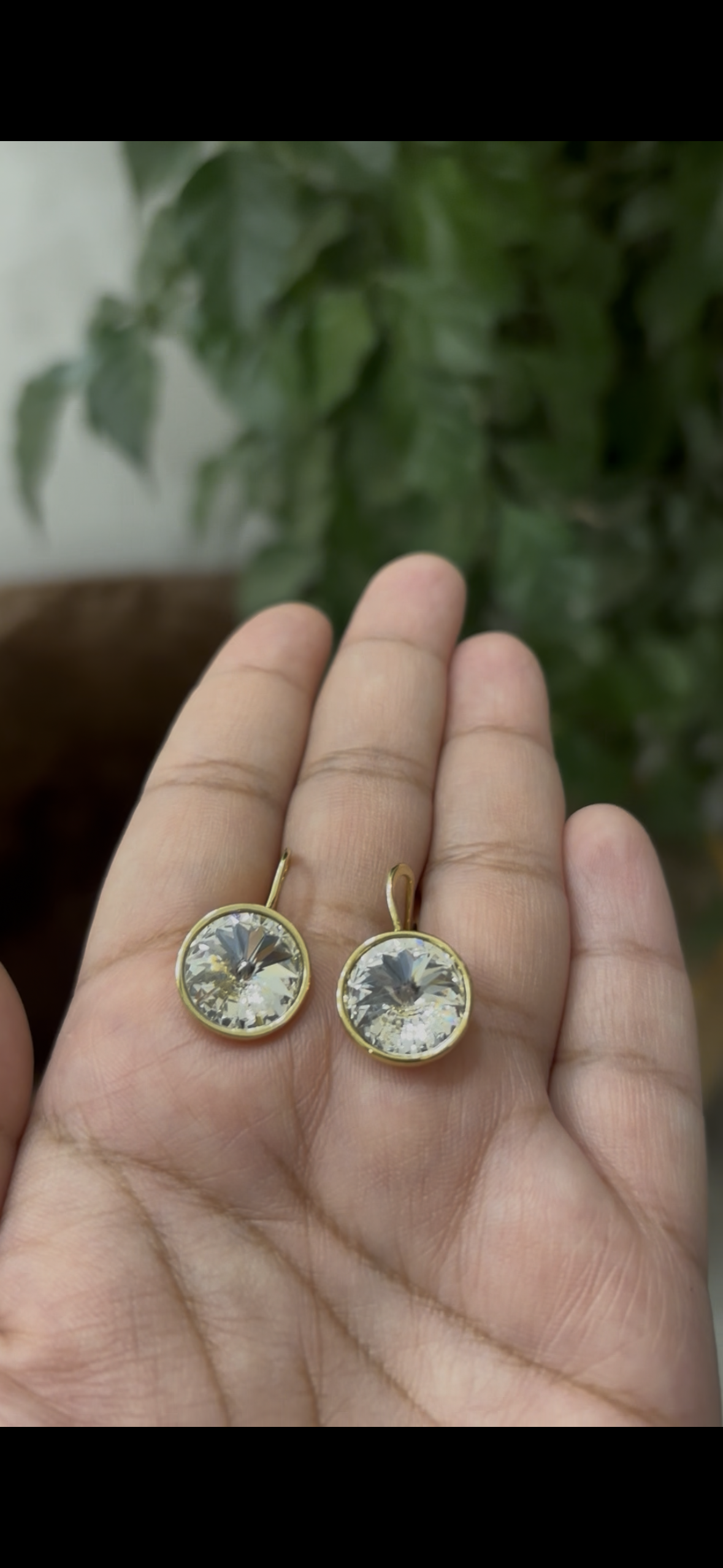 Radiance Crystal Earrings – Clear Crystal